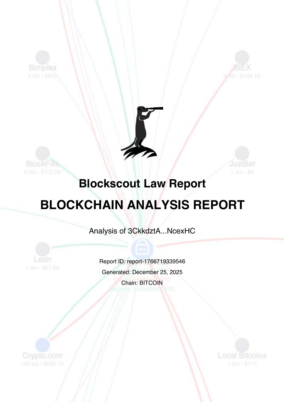 Sample Report Page 1